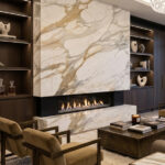 Calacatta Borghini Fireplace - Rex Marble