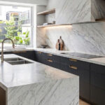 Calacatta Caldia Kitchen - Rex Marble