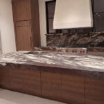 Calacatta Viola Marble Kitchen - Rex Marble