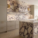 Calacatta Viola Marble Side View - Rex Marble